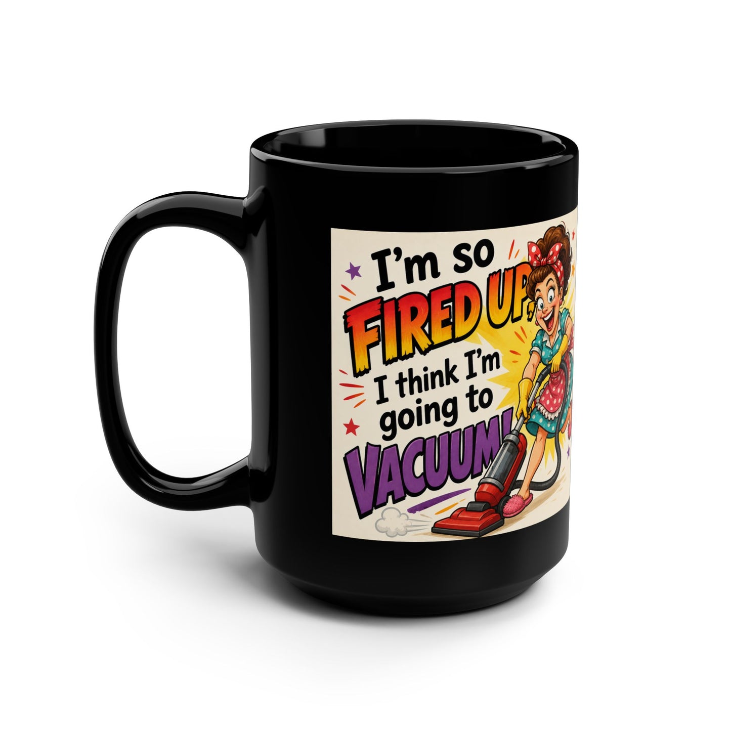 Black Mug, 15oz