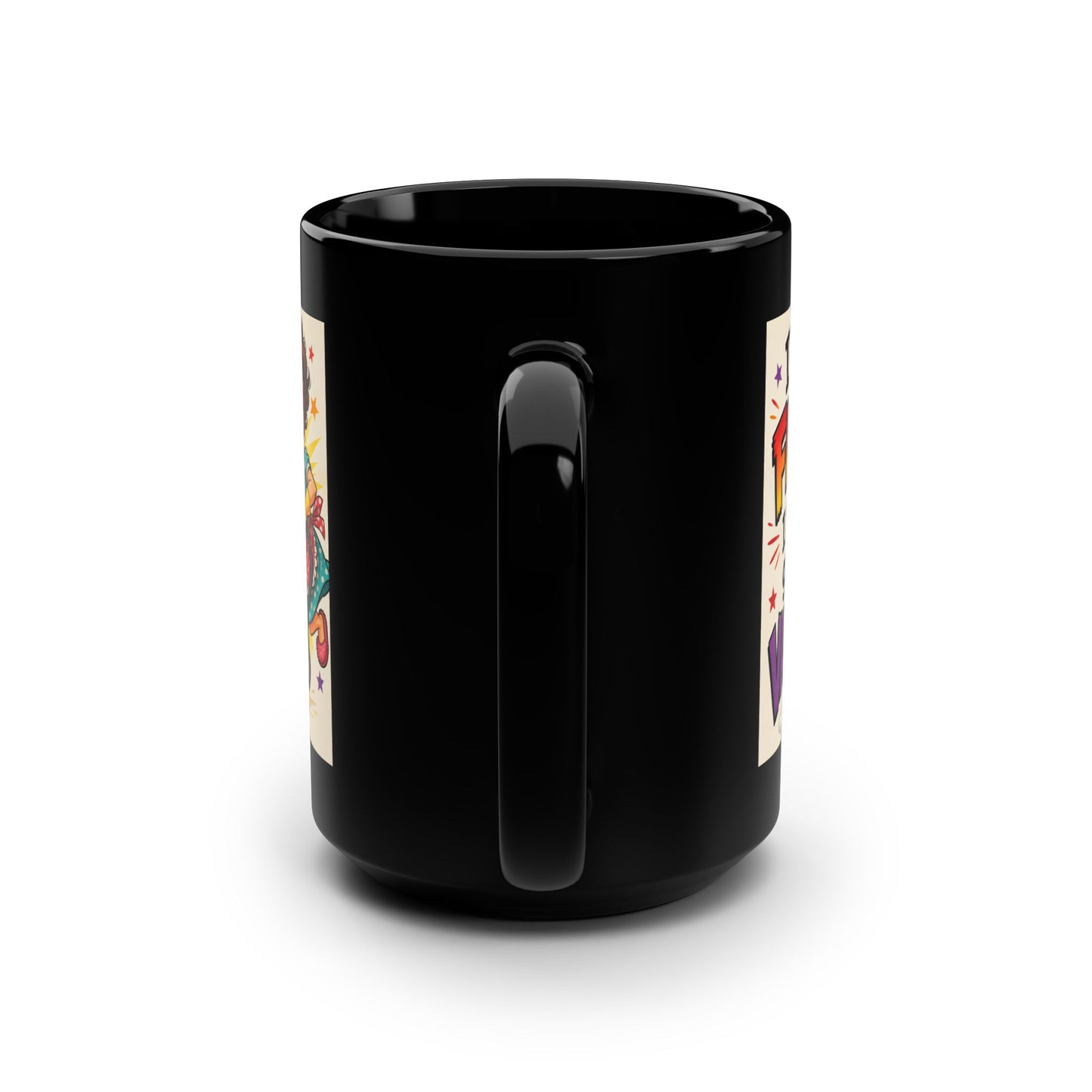Black Mug, 15oz