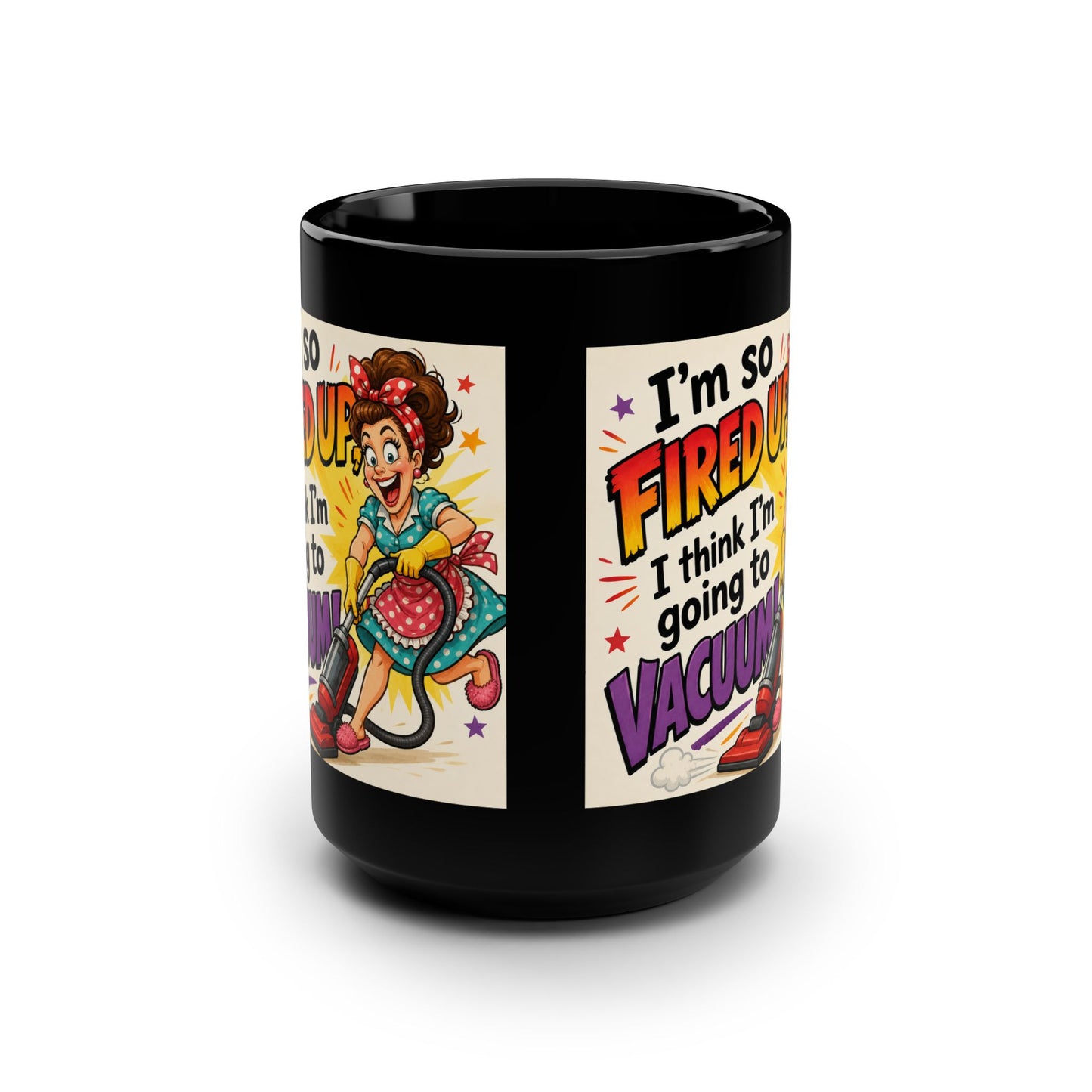 Black Mug, 15oz