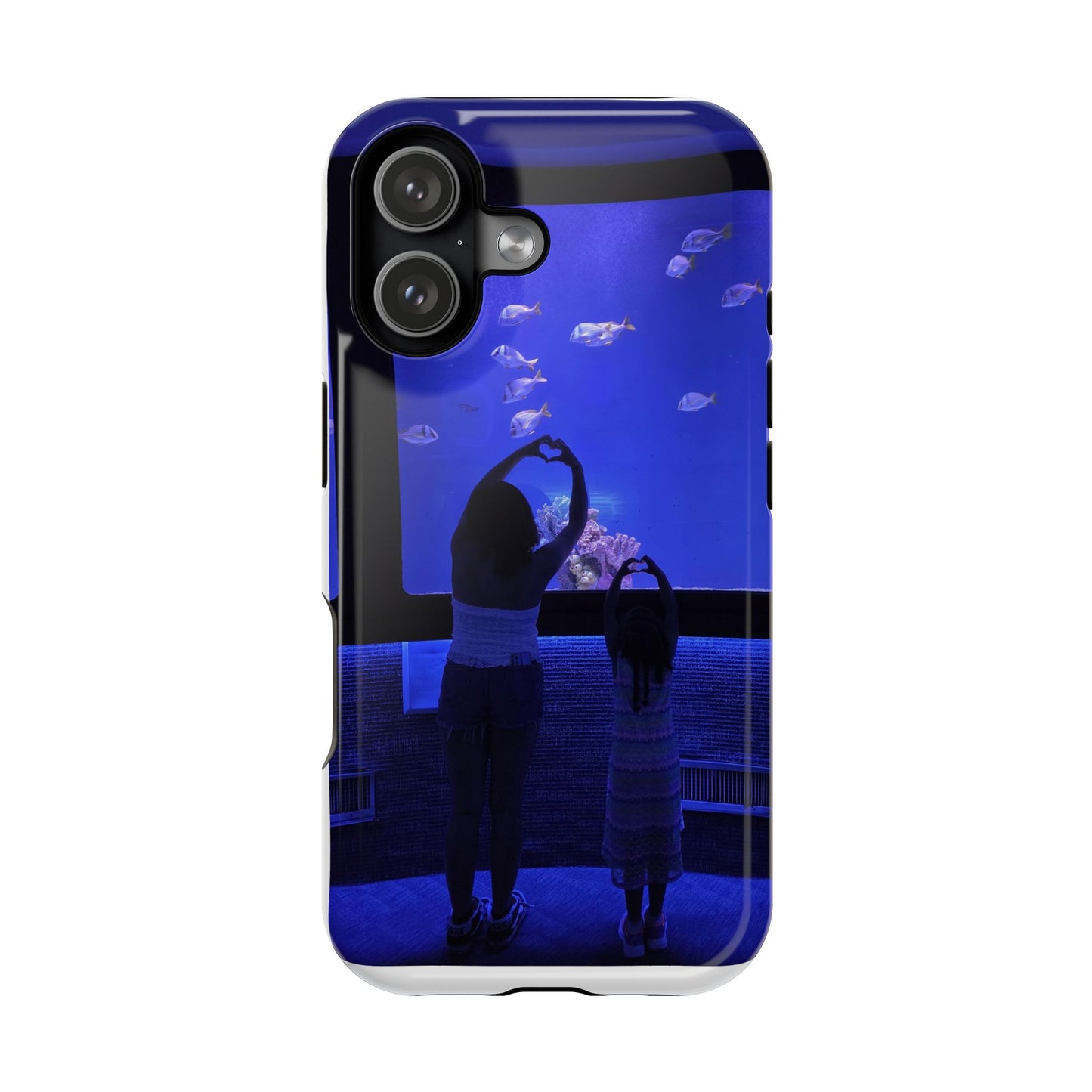 Magnetic Impact-Resistant Cases- I love the aquarium- fishes 🐟